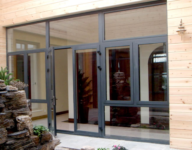 65、70平開門窗一體