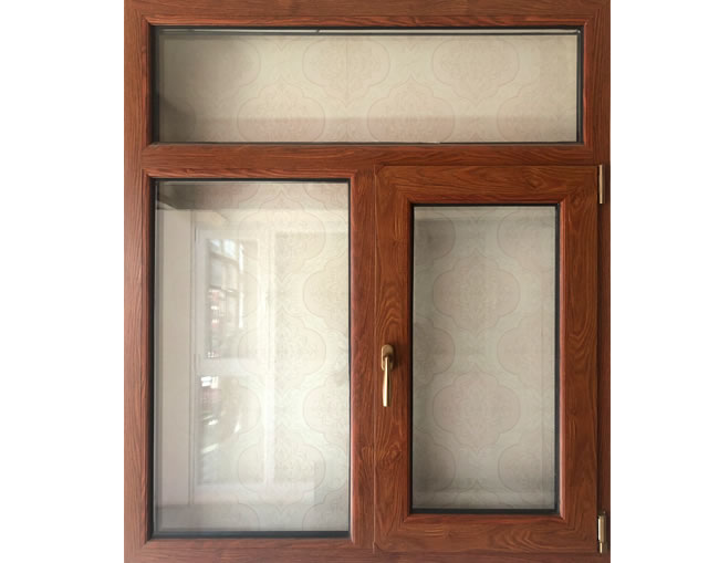 鋁木復合65、70平開門窗