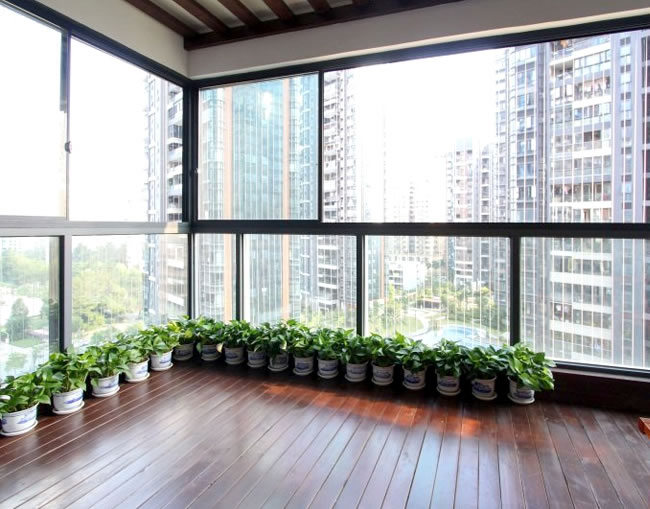 陽臺85斷橋推拉窗