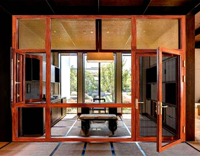 廚房鋼網一體門窗